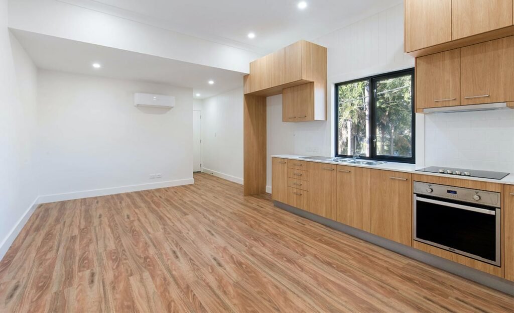 espacio abierto de sala